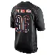 ＃96 Youth Jordan van den Berg Black Game Chicago Bears Carbon Fashion Jersey