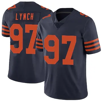 ＃97 Youth James Lynch Navy Blue Limited Chicago Bears Alternate Vapor Untouchable Jersey