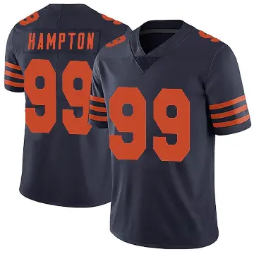 ＃99 Men's Dan Hampton Navy Blue Limited Chicago Bears Alternate Vapor Untouchable Jersey