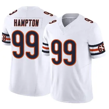 ＃99 Men's Dan Hampton White Limited Chicago Bears Vapor F.U.S.E. Jersey